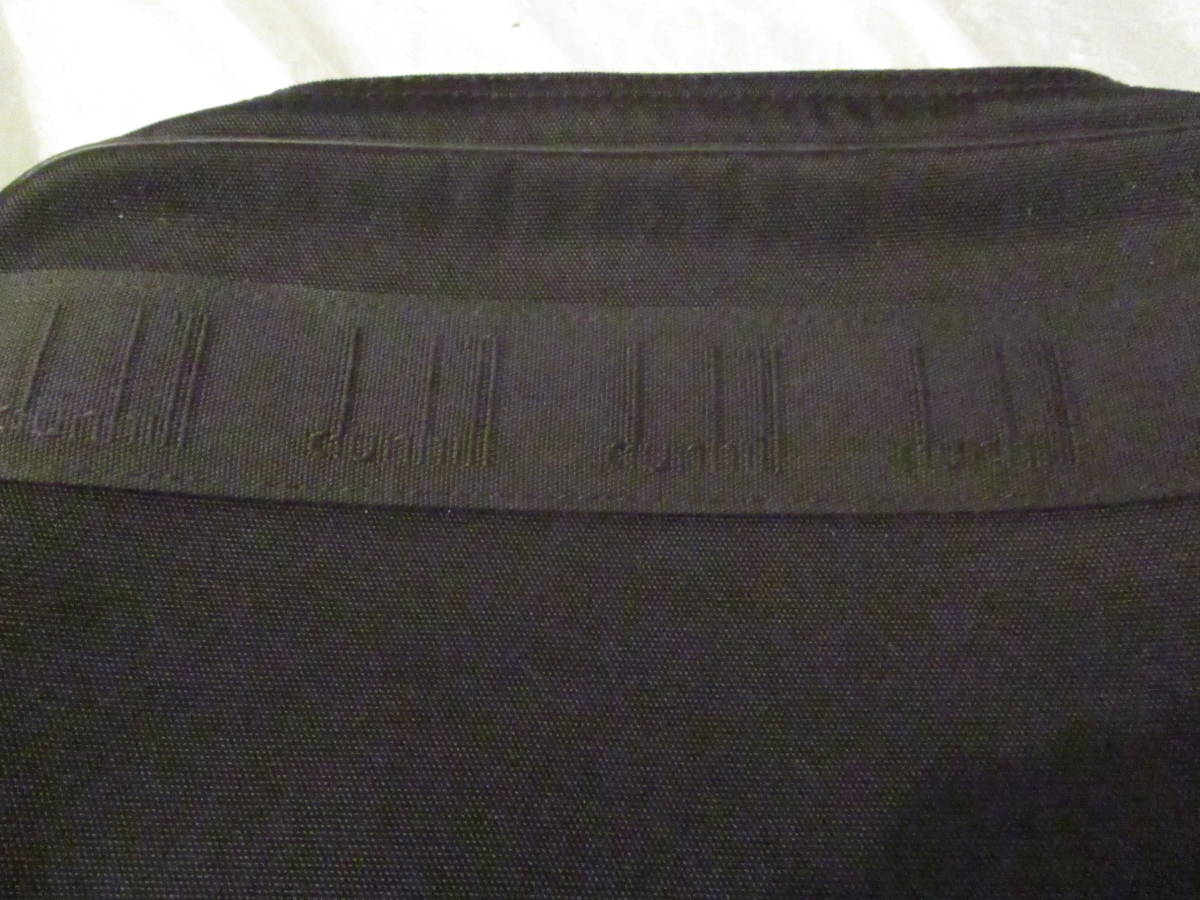dunhill/ダンヒル セカンドバッグ ハンドバッグ ナイロン レザー