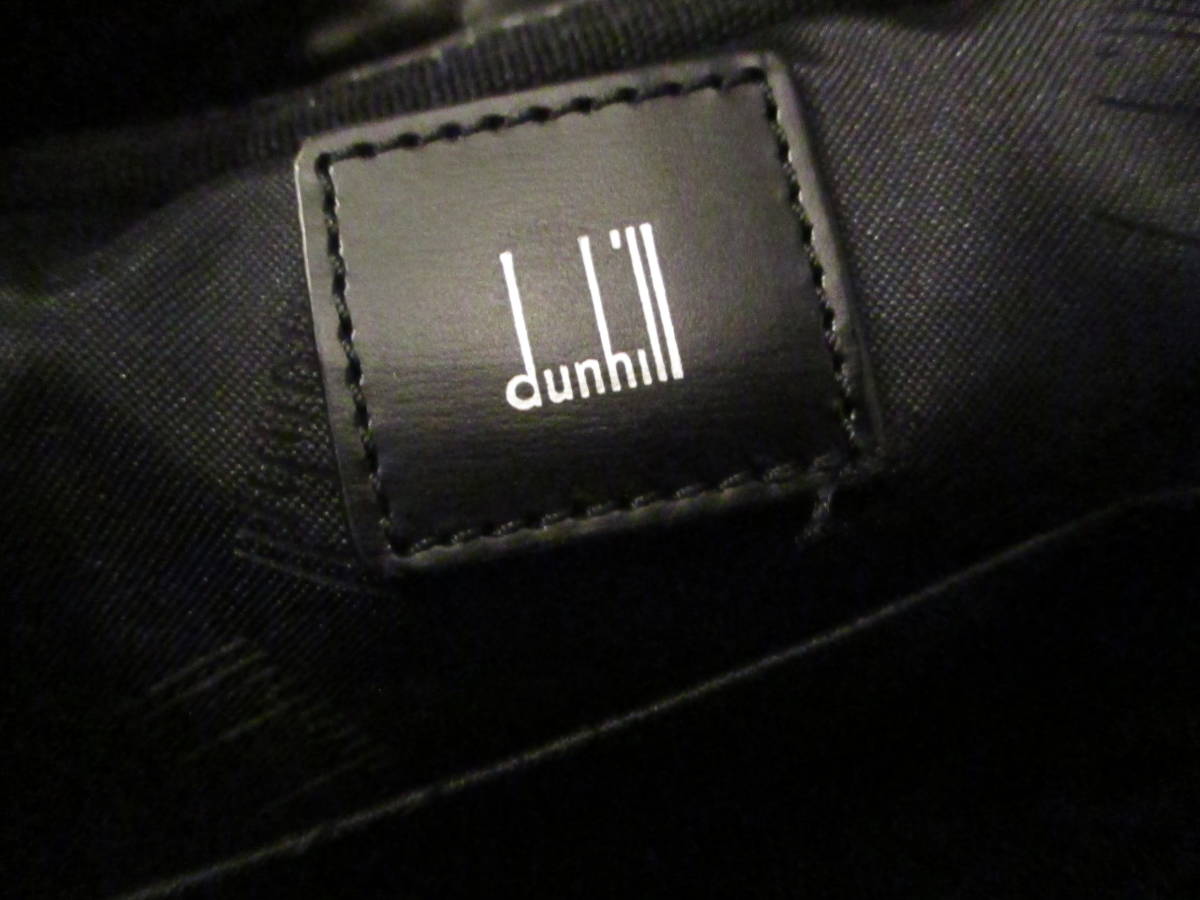 dunhill/ダンヒル セカンドバッグ ハンドバッグ ナイロン レザー