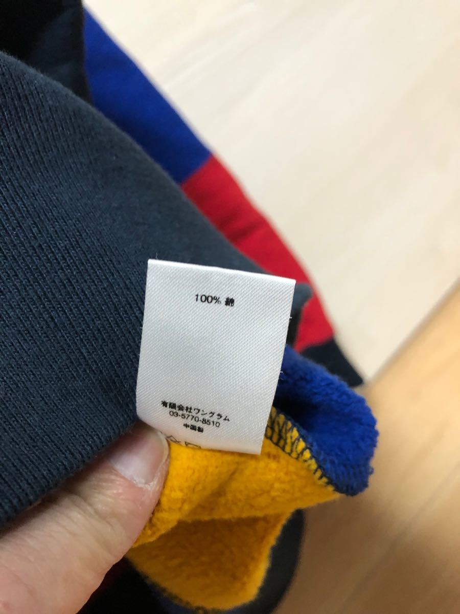 美品 半タグ付き Supreme シュプリーム パーカー パッチワーク マルチ