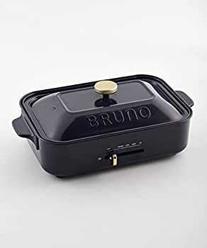 新品未使用BRUNOブルーノコンパクトホットプレートネイビーブルー濃紺卓上調理器具イデアインターナショナル