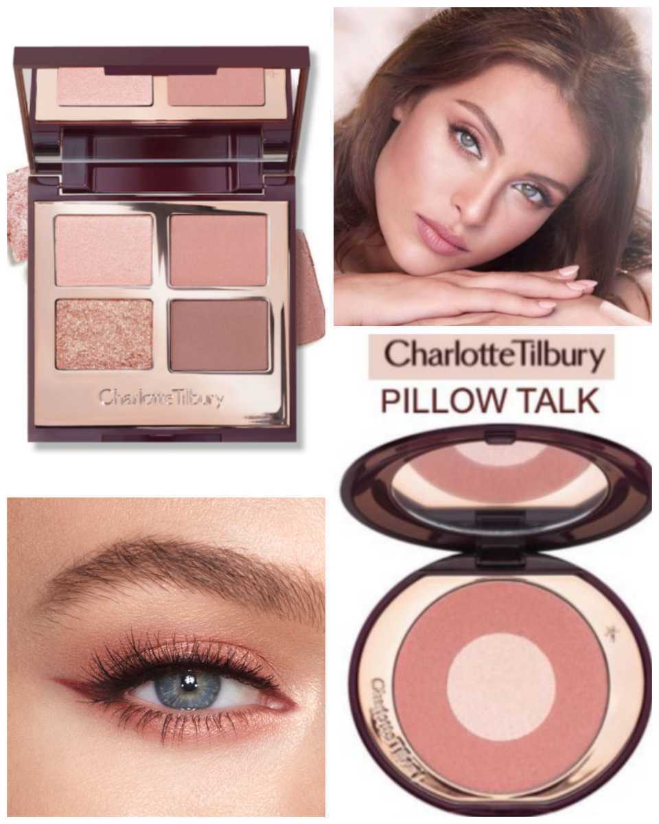 新品 シャーロット ティルブリー ピロートーク アイシャドウ チーク セット Charlotte Tilbury アイシャドウパレット チーク ハイライト