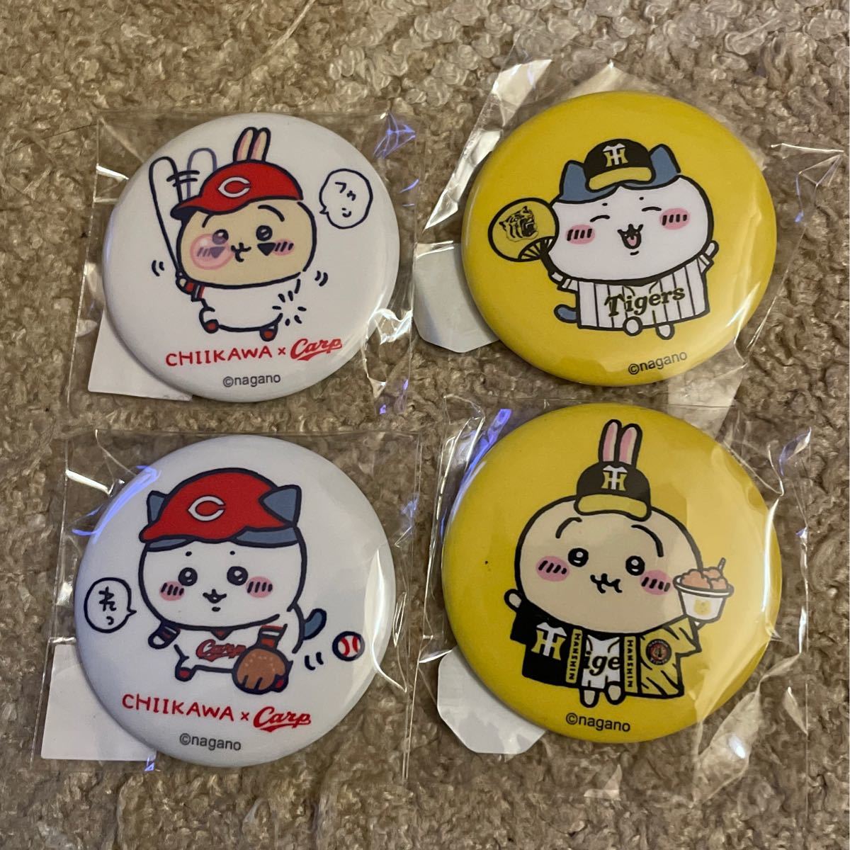 ちいかわ× 阪神タイガース コラボ 野球応援グッズ - キャラクターグッズ ちいかわ× 阪神タイガース コラボ 野球応援グッズ - キャラクターグッズ