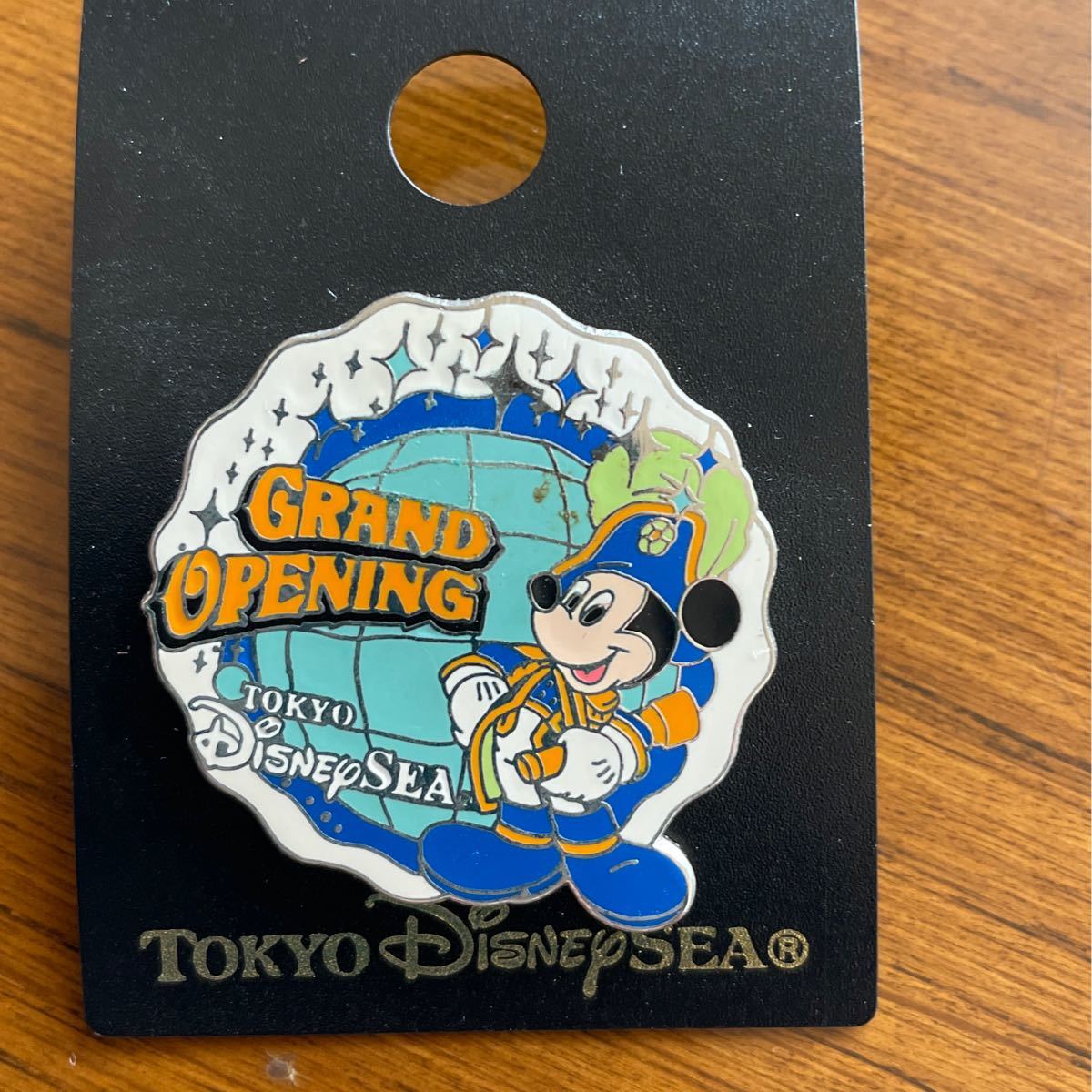 Paypayフリマ ピンバッジ ミッキー Tds Tdr Tdl ディズニーランド グランドオープン ディズニーシー 東京ディズニーシー ステッカー