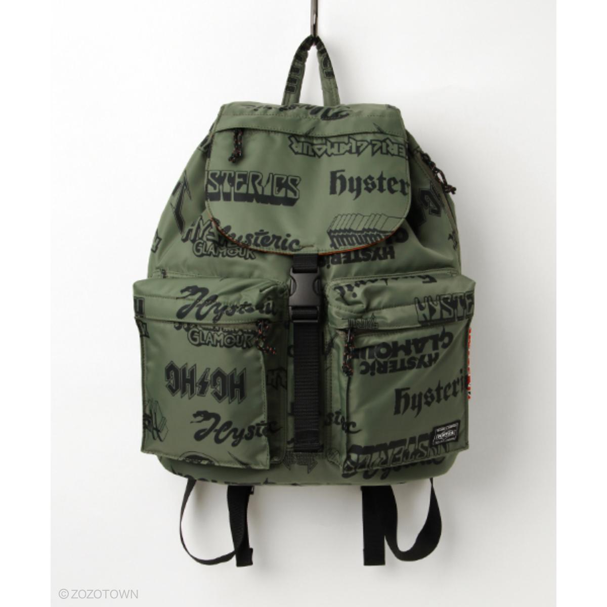 新品【PORTER×HYSTERIC】RUCKSACK ヒステリックグラマーPORTERコラボ