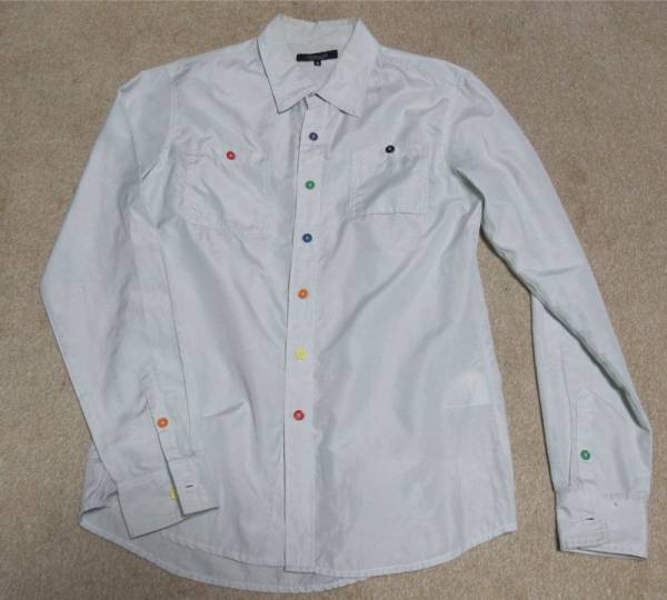 yunaiteto Arrows / colorful . button. design shirt beautiful goods 