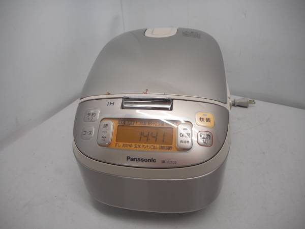 H6037 【SALE／97%OFF】 注文後の変更キャンセル返品 Panasonic IHジャー炊飯器 SR-HC102 12年製