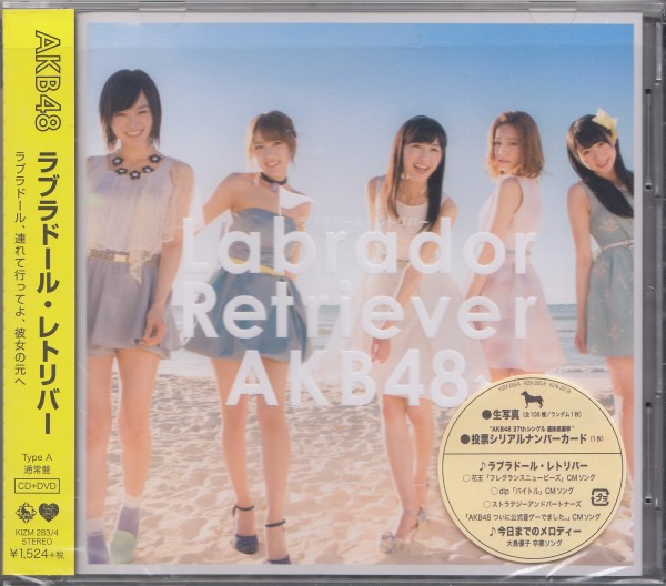 即決１【AKB48ラブラドールレトリバー Type-A 通常盤 CD+DVD】◎帯付/良品_画像1