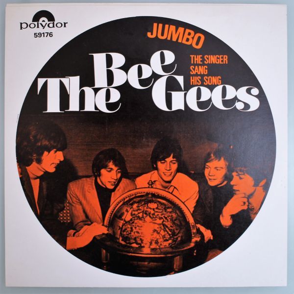 T-575 UK盤？ ノルウェー盤？ MONO The Bee Gees ビージーズ Jumbo / The Singer Sang His Song 59 176 710刻印 45 RPM_画像1