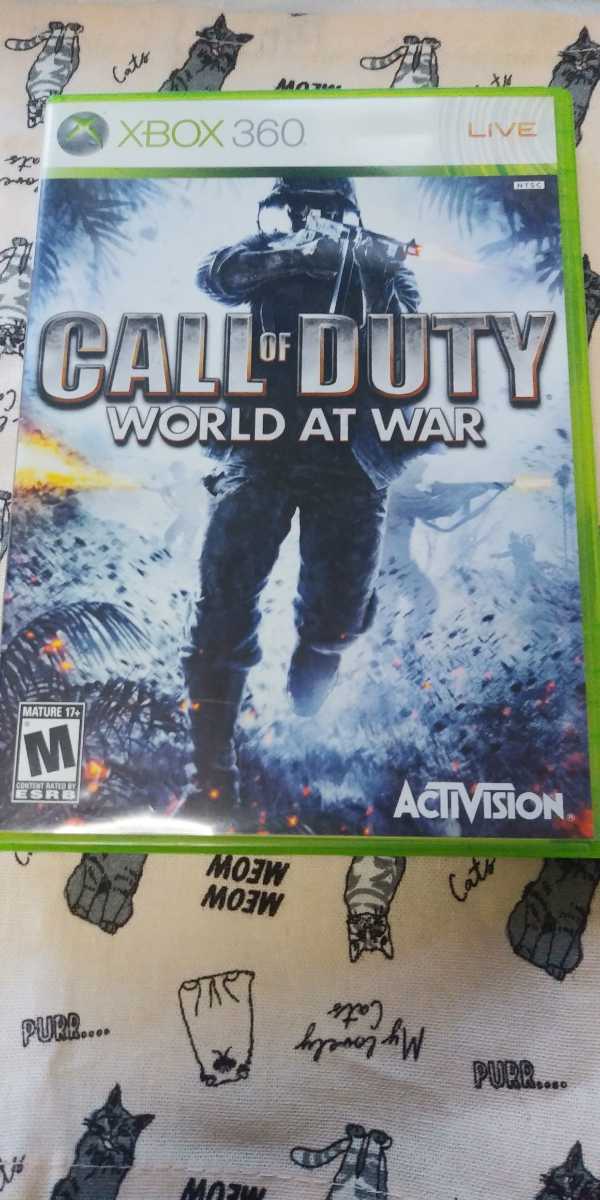 Xbox360用 Call of Duty: World at War / コールオブデューティ ワールドアットウォー 輸入版(アジア)