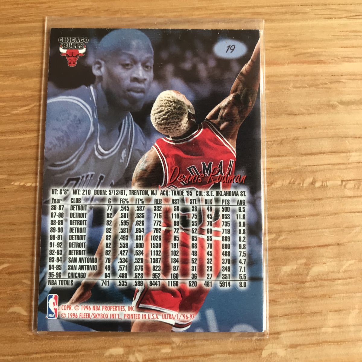 最大79%OFFクーポン NBAカード デニス ロッドマン サインカード