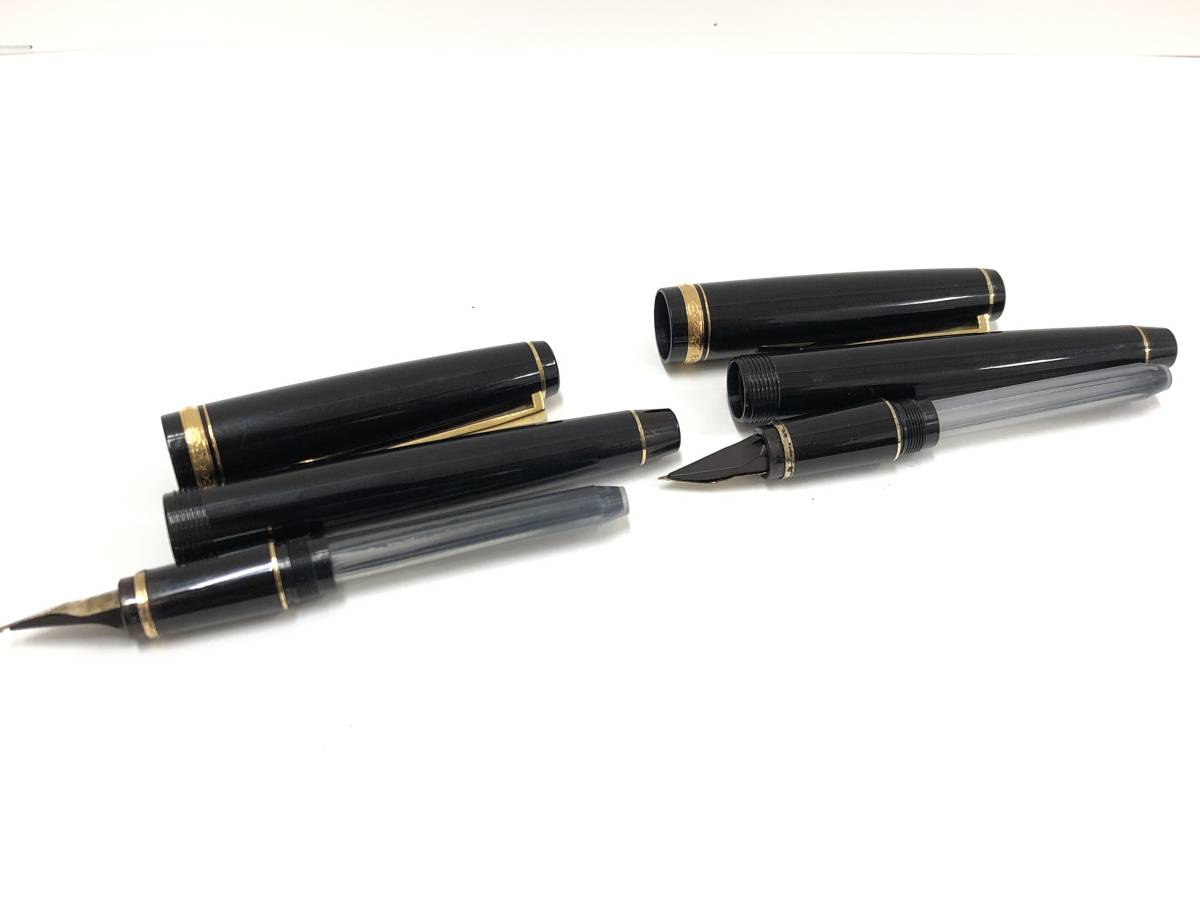 DRM-MO-022 現状品 パイロット/PILOT 万年筆 2本セット ペン先14K 585