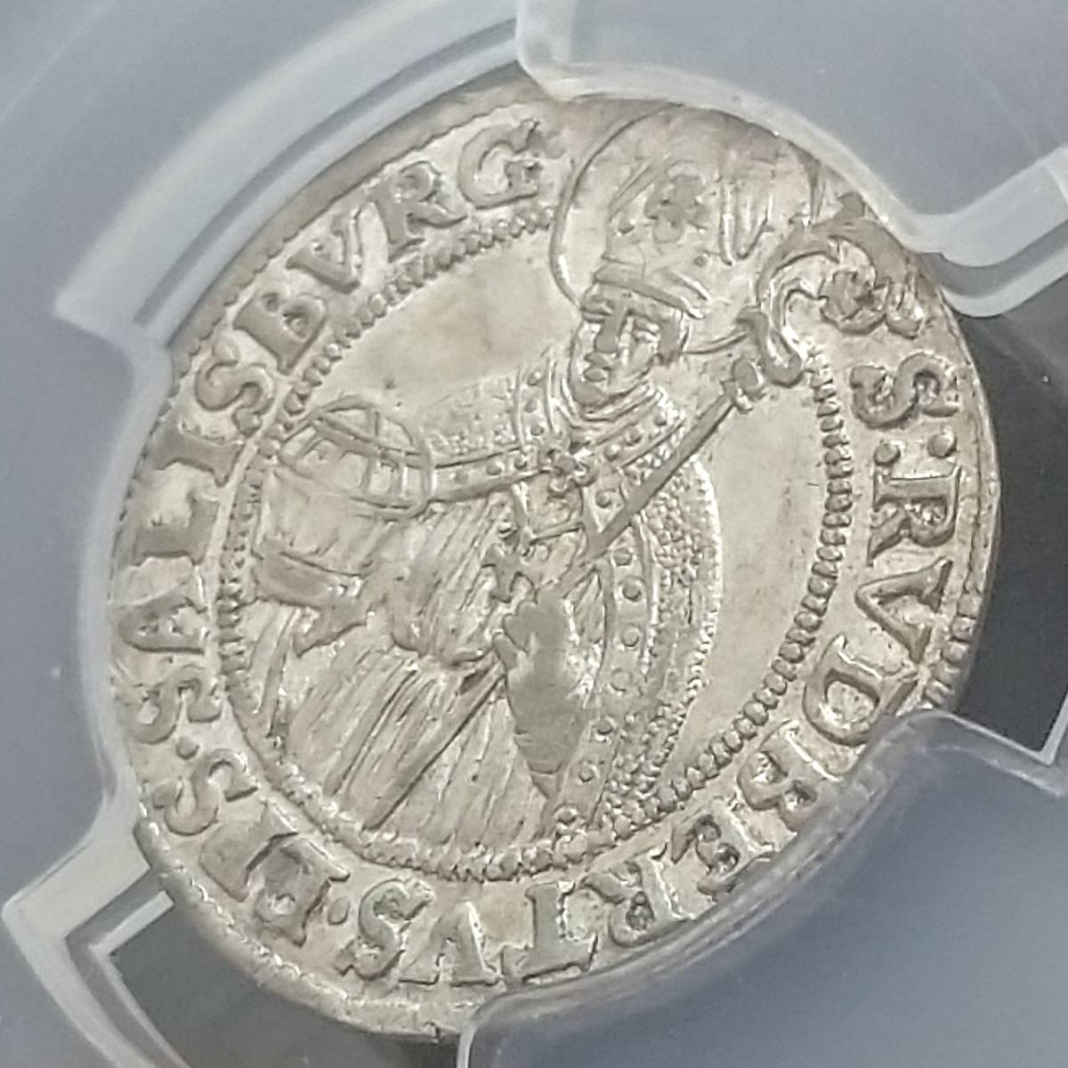 アウトレットストア 1677年 神聖ローマ帝国 ザルツブルク ターラー銀貨