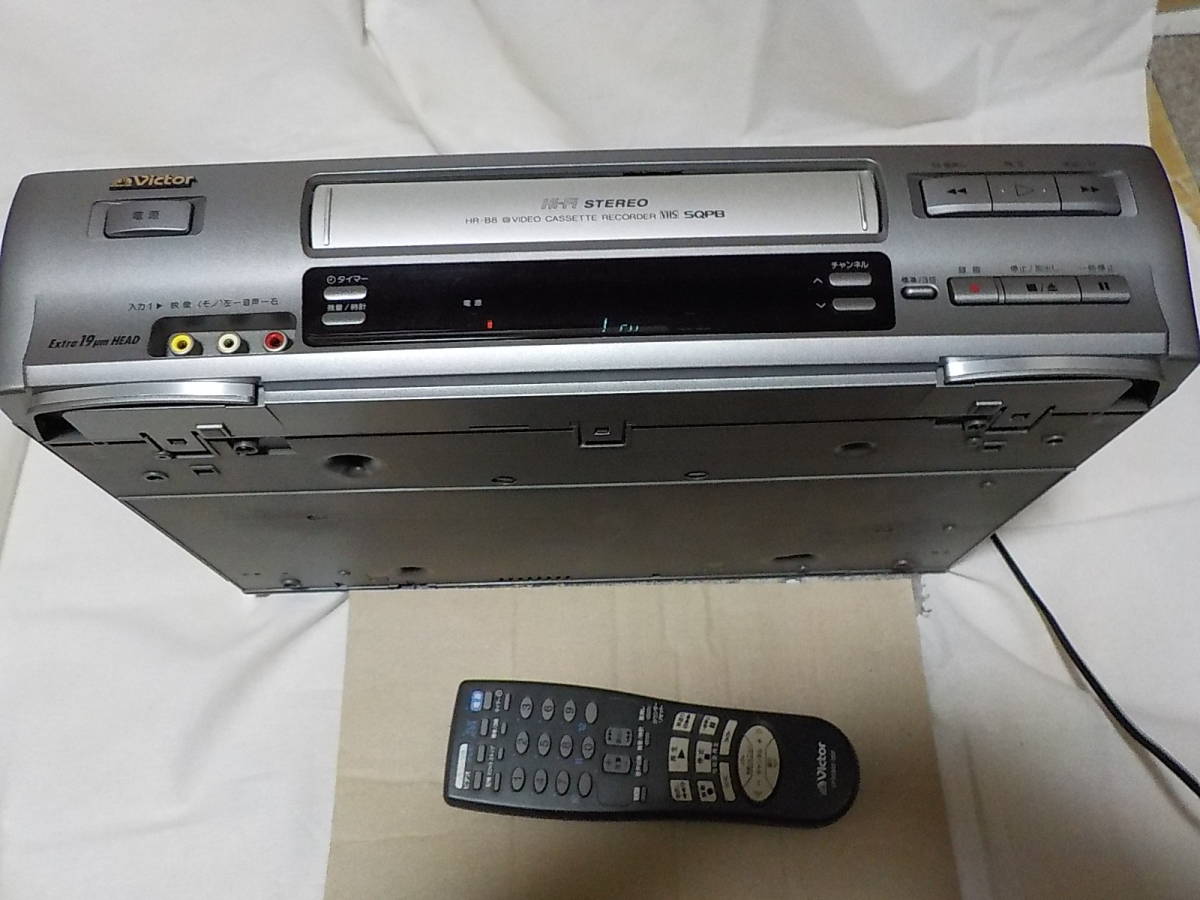 Yahoo!オークション - ビクター VHSビデオデッキ HR-B8 victor Yahoo!オークション - ビクター VHSビデオデッキ HR-B8 victor