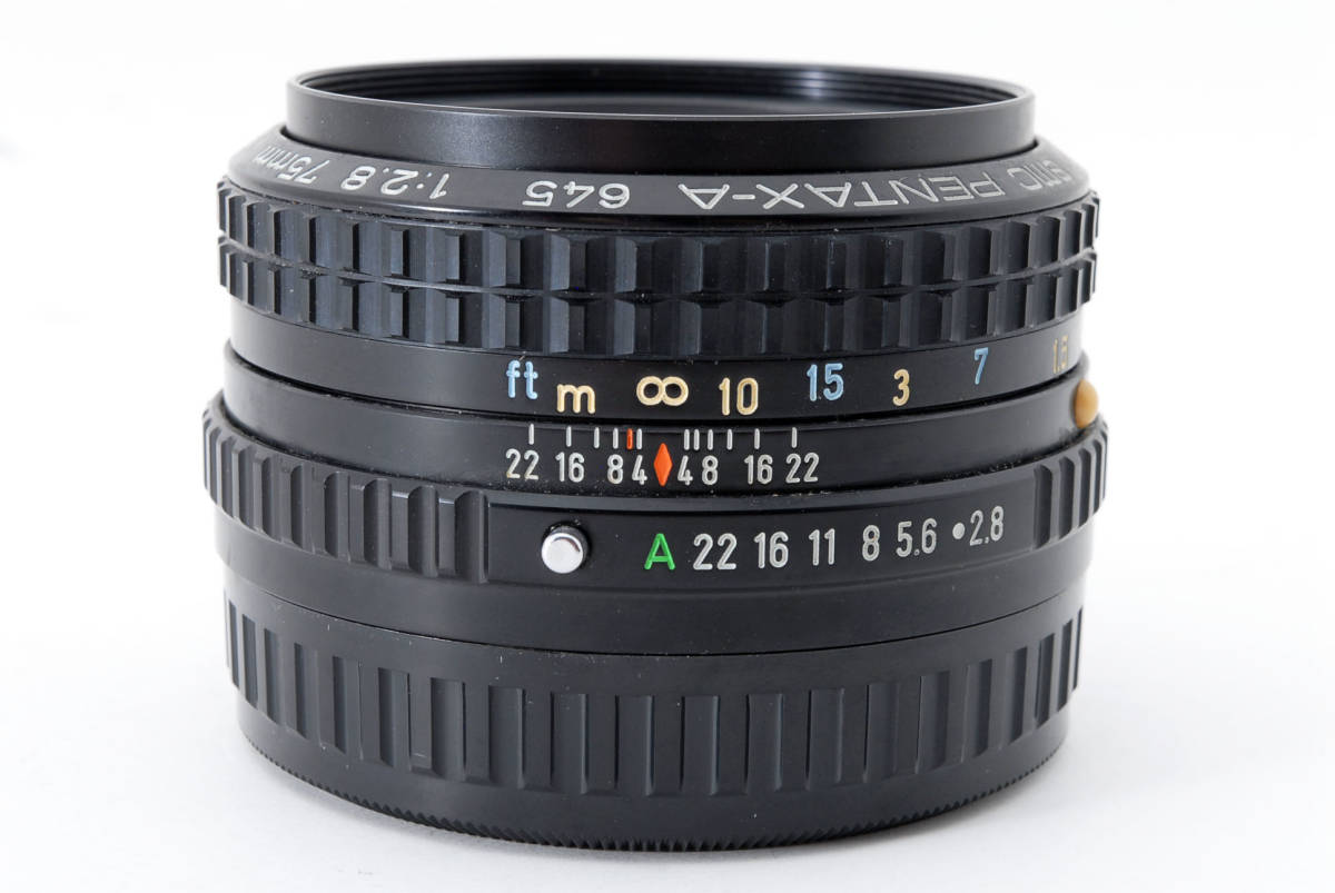 PENTAX SMC Pentax-A 645 75mm F2.8 中判カメラ-