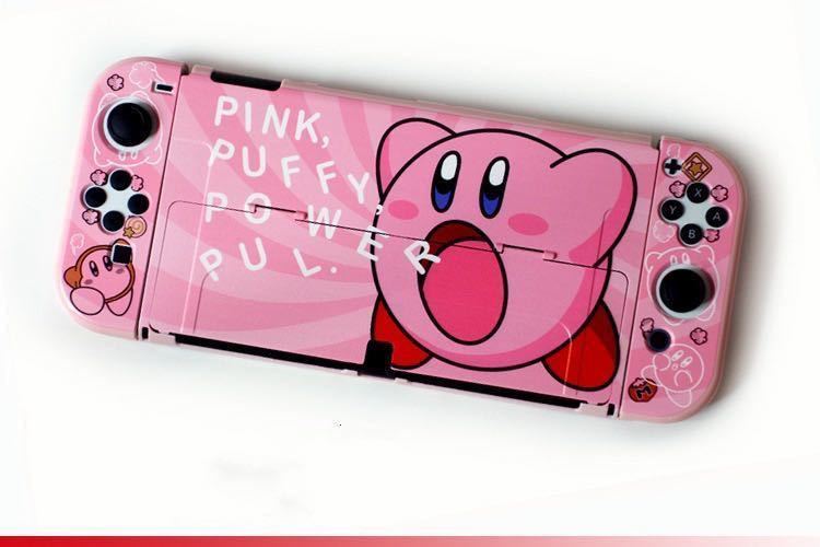 Switch 有機EL スイッチ 有機 el 保護ケース ハード カバー 星のカービィ 任天堂 ケース