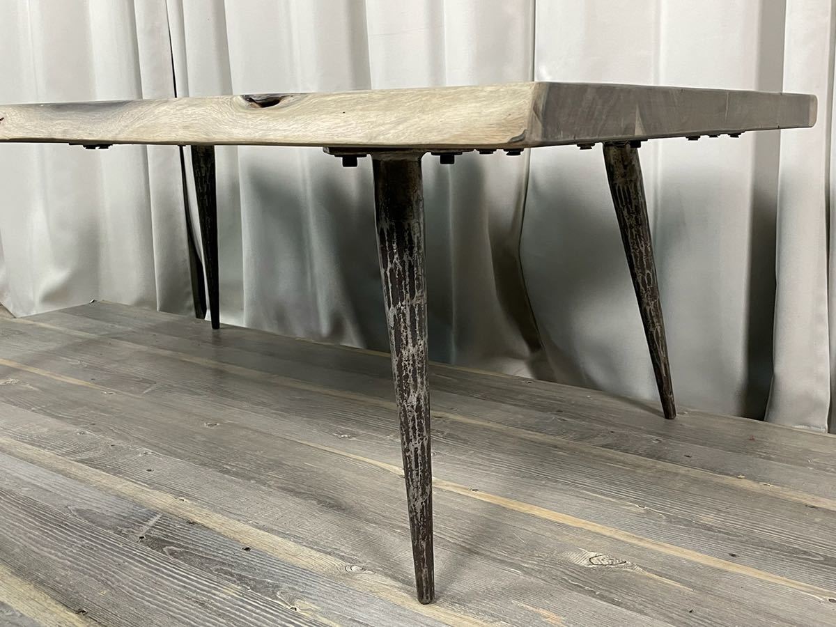 GY55 黒檀 無垢材 センターテーブル ローテーブル リビングテーブル 
