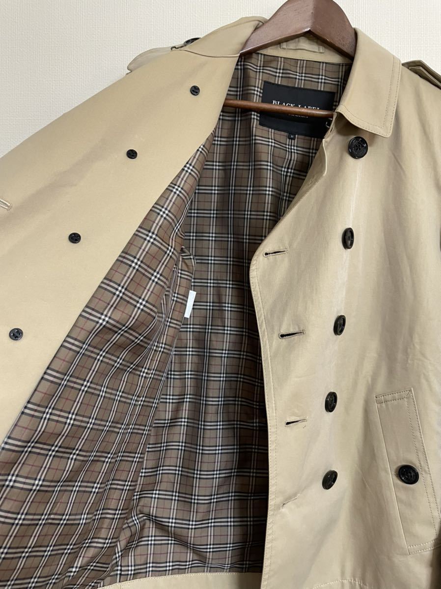 バーバリーブラックレーベル トレンチコート ノバチェック BURBERRY BLACK LABEL