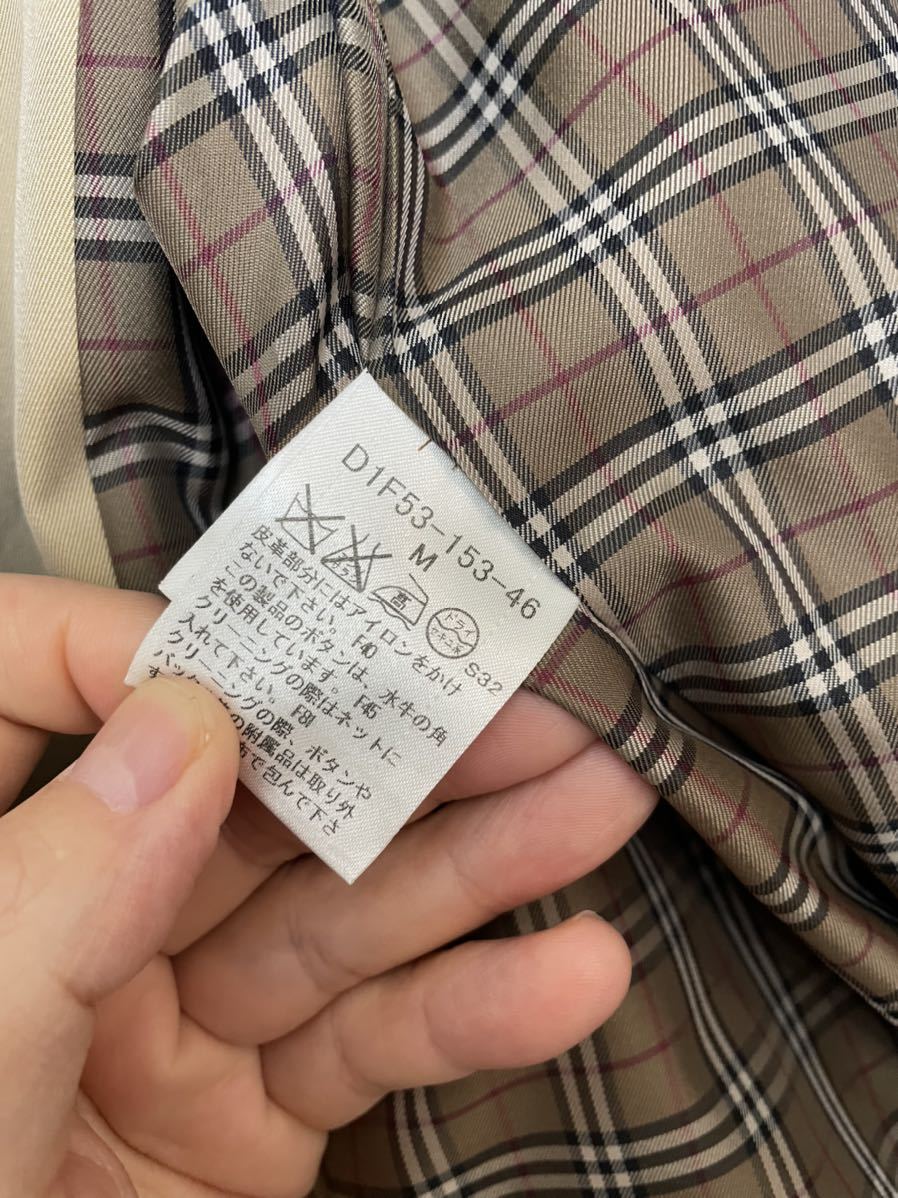 バーバリーブラックレーベル トレンチコート ノバチェック BURBERRY BLACK LABEL