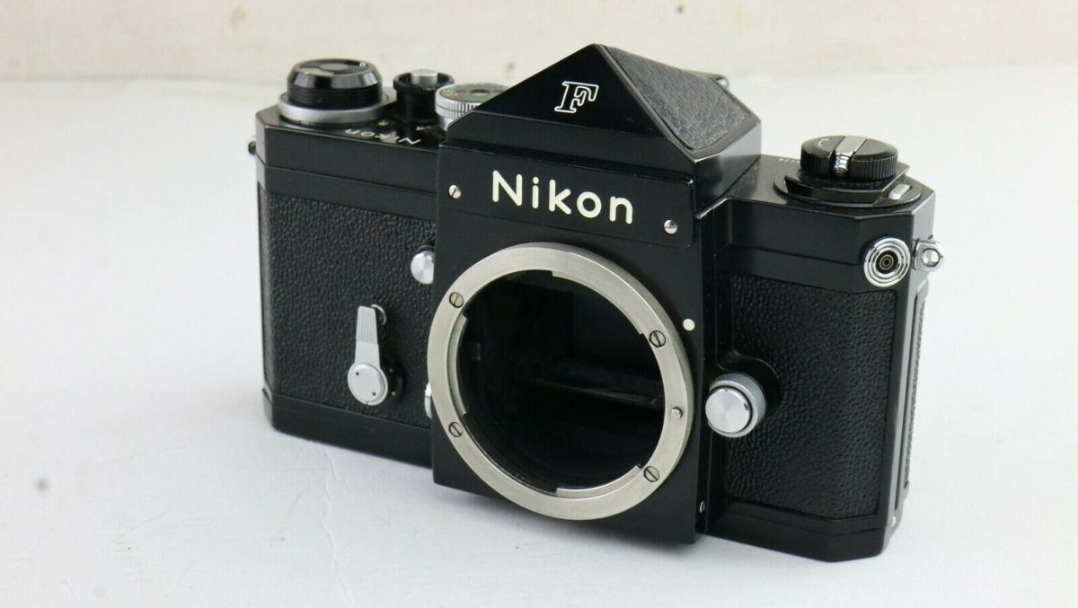 ☆ Nikon ニコン F アイレベル ブラック MF一眼レフ フィルムカメラ #7255114　☆現状品☆_画像1