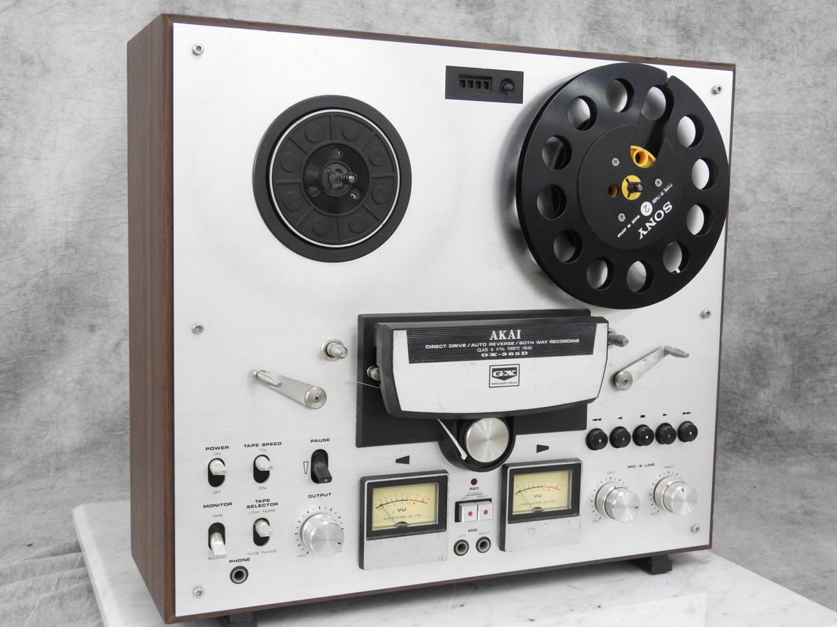 ☆ AKAI アカイ GX-265D オープンリールデッキ ☆ジャンク☆ www