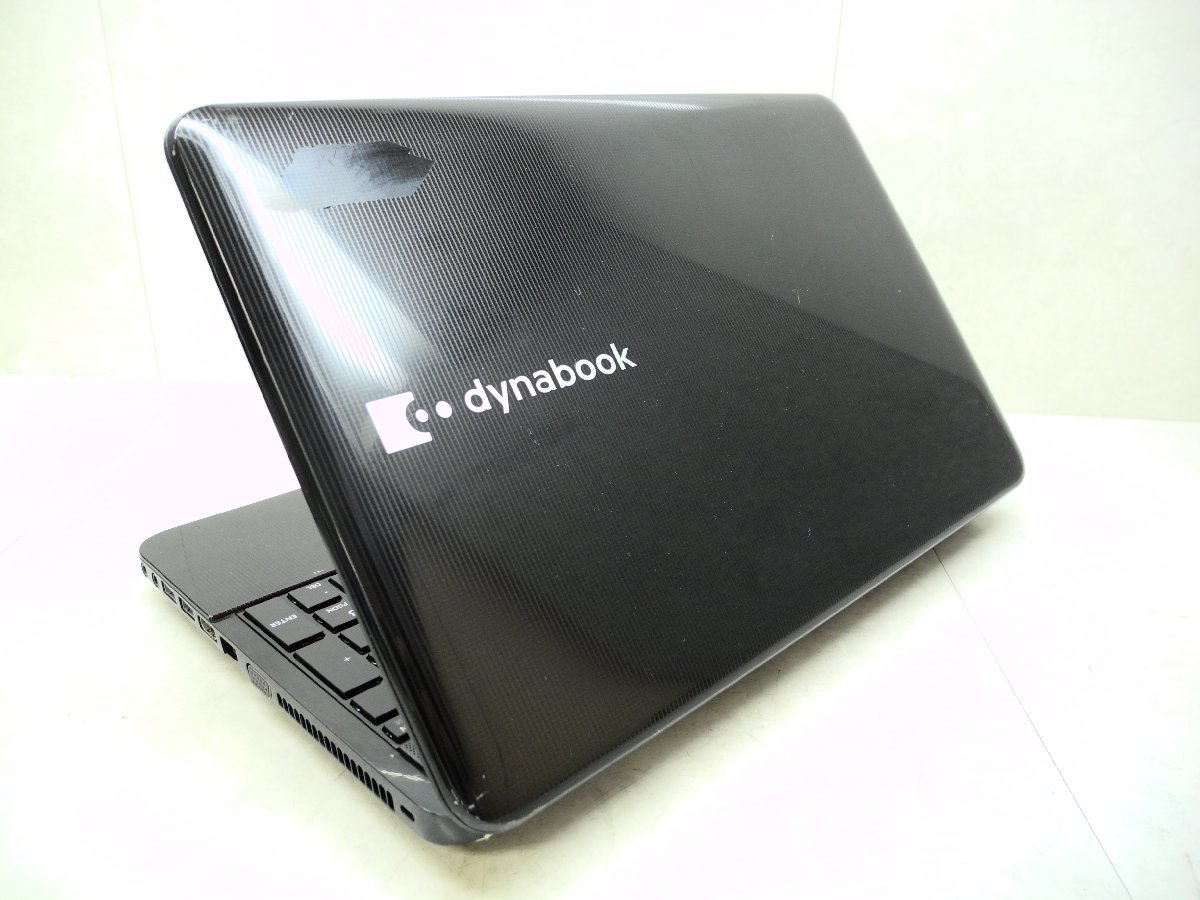 ☆第3世代☆東芝☆dynabook T552/58GB☆Core i7 2.40GHz/8GB/1TB/BD