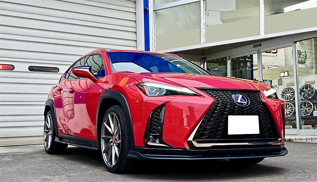 ★LEXUS UX250h FSPORT カーボン フロント リップ スポイラー AG型 2018/11-現行☆_画像1