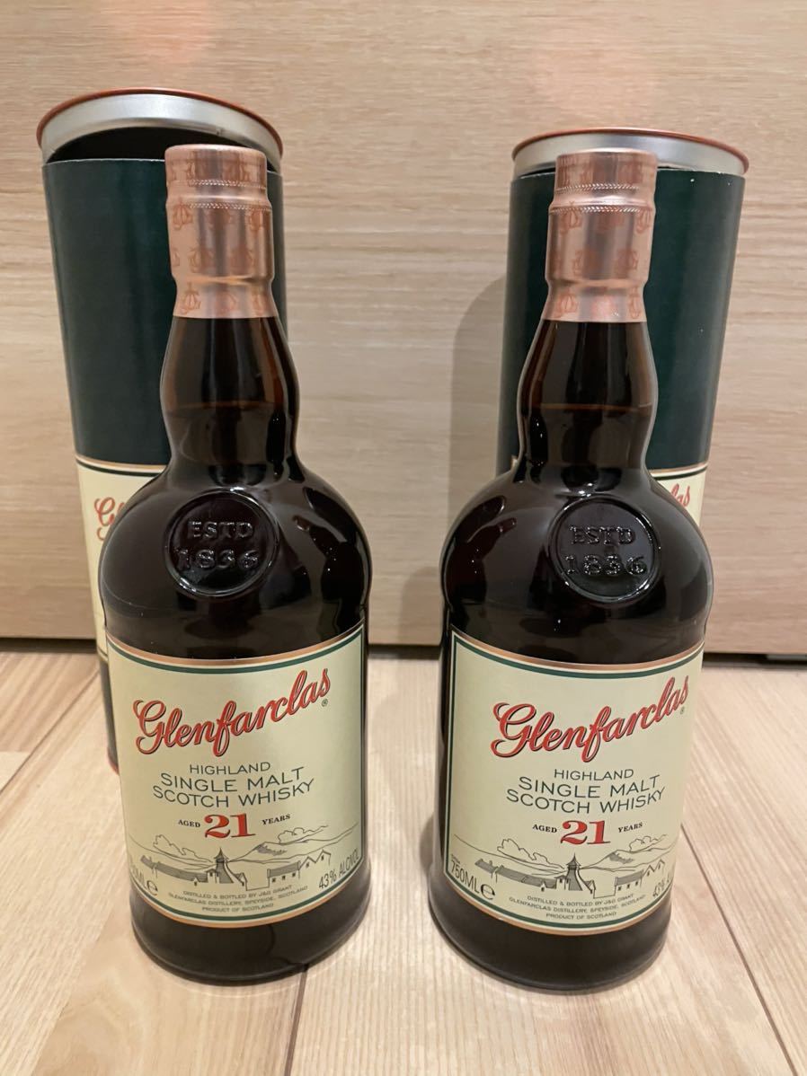 Glenfarclas グレンファークラス 21年 700ml 新品未開封未開栓-