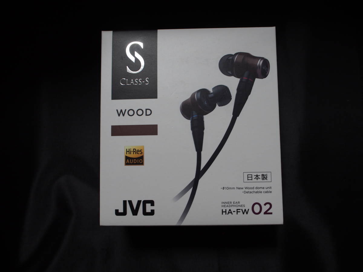 パネル JVC HA-FW02 CLASS−S WOODシリーズ 有線イヤホン - 通販 - www