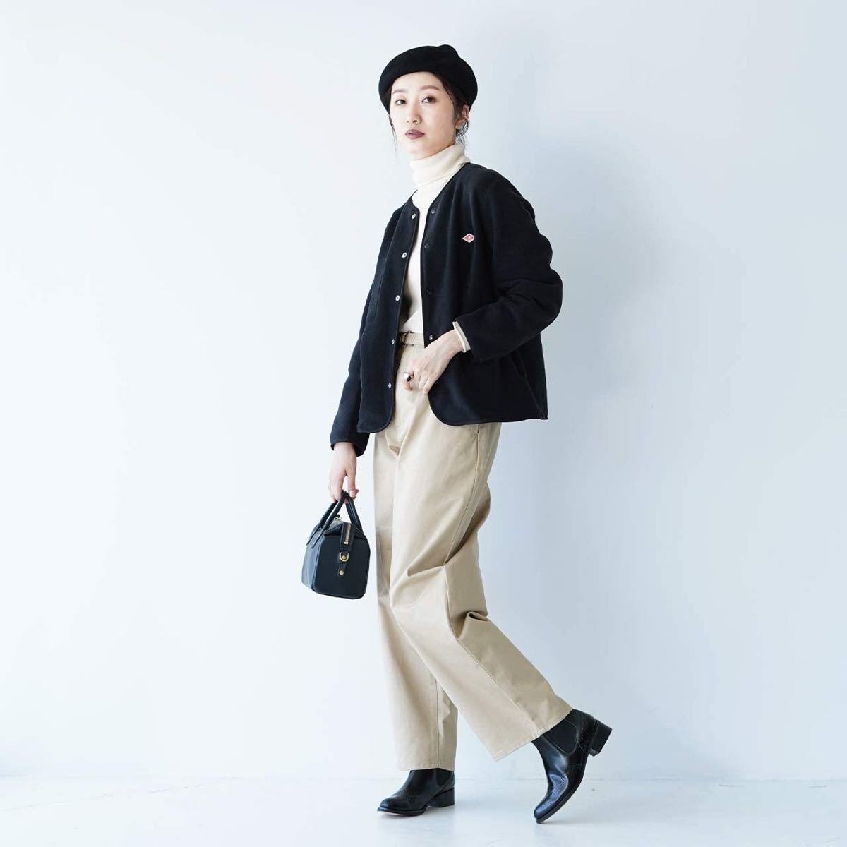 DANTON/ダントン フリース ノーカラーカーディガン|Yahoo DANTON/ダントン フリース ノーカラーカーディガン|Yahoo
