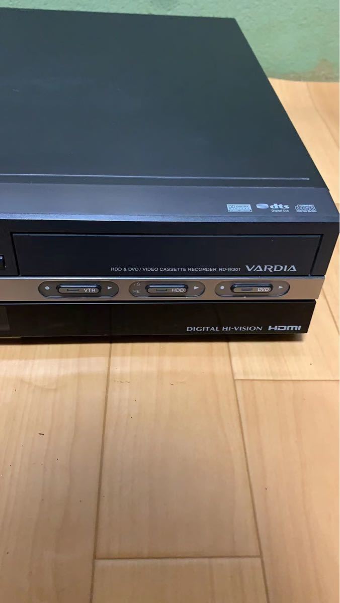 東芝 RD-W301 ハードディスク+DVDレコーダー ジャンク品