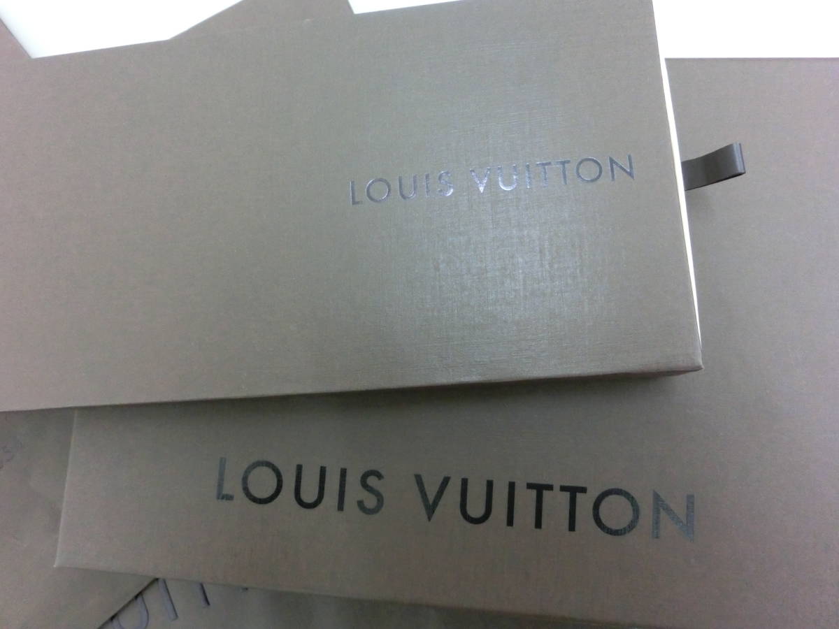 ■USED美品【LOUIS VUITTON】ルイヴィトン：ブランド紙袋+箱のみ■各種４個セット/プレゼント・収納_画像2