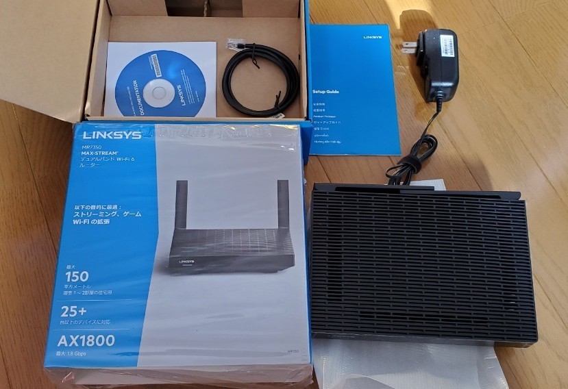 Wi-fi6対応無線ルータ  MR7350 LINKSYS