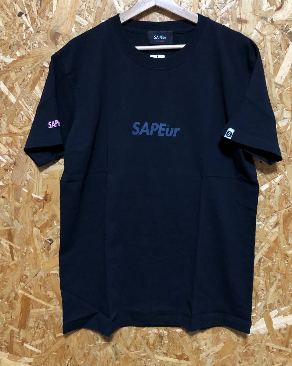 サプール SAPEur ロッドマン Tシャツ Tee XLサイズ ブラック(イラスト 