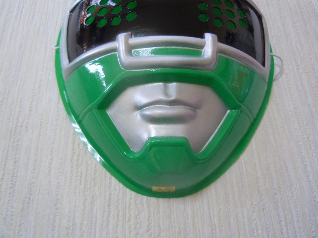  mask Gekisou Sentai CarRanger green Racer on Japanese cedar real Fukuda .. higashi .1996 year special effects TV drama super Squadron Series 