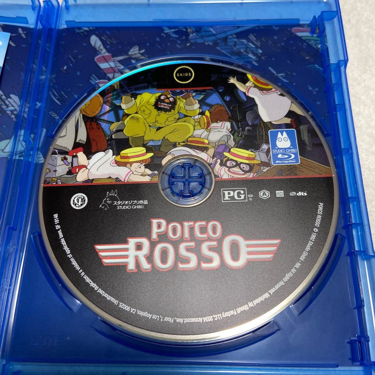 紅の豚 Blu-ray 北米版 ジブリ 英語 未使用品