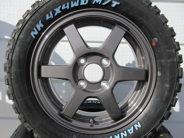 即納】 ホワイトレター ナンカンFT9 165 65R14セット 軽バン軽トラ