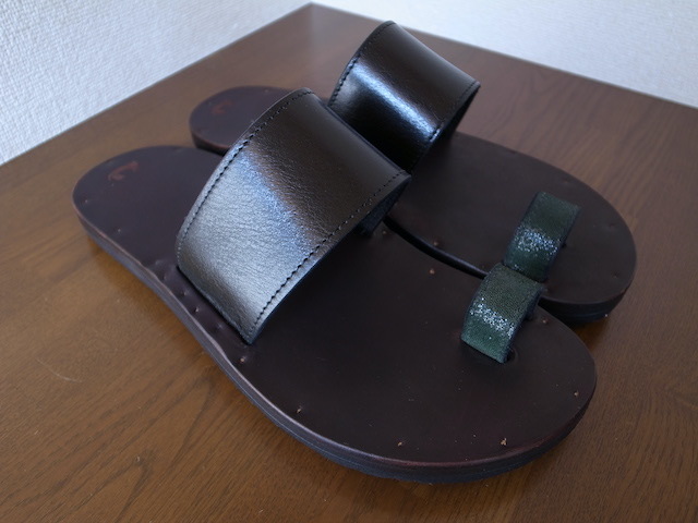 ★送料無料 新品 未使用 別注 ユッタニューマン JUTTA NEUMANN HERMES エルメス レザーサンダル アリス US7 サイズ7