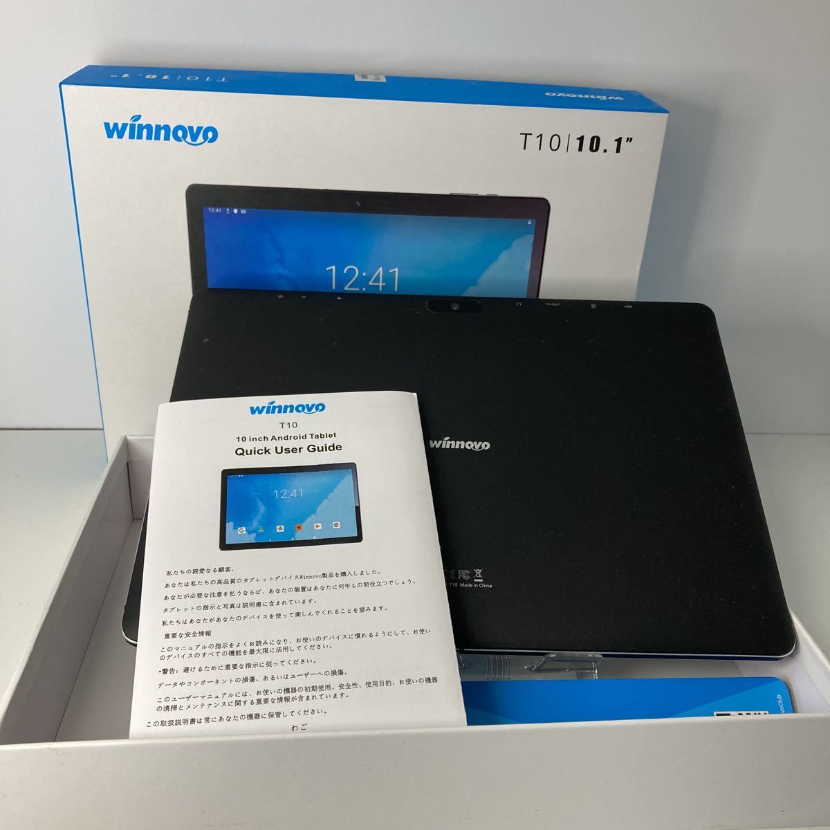 winnovo T10 10インチタブレット Winnovo T10 10インチタブレット 32GB ジャンク - メルカリ