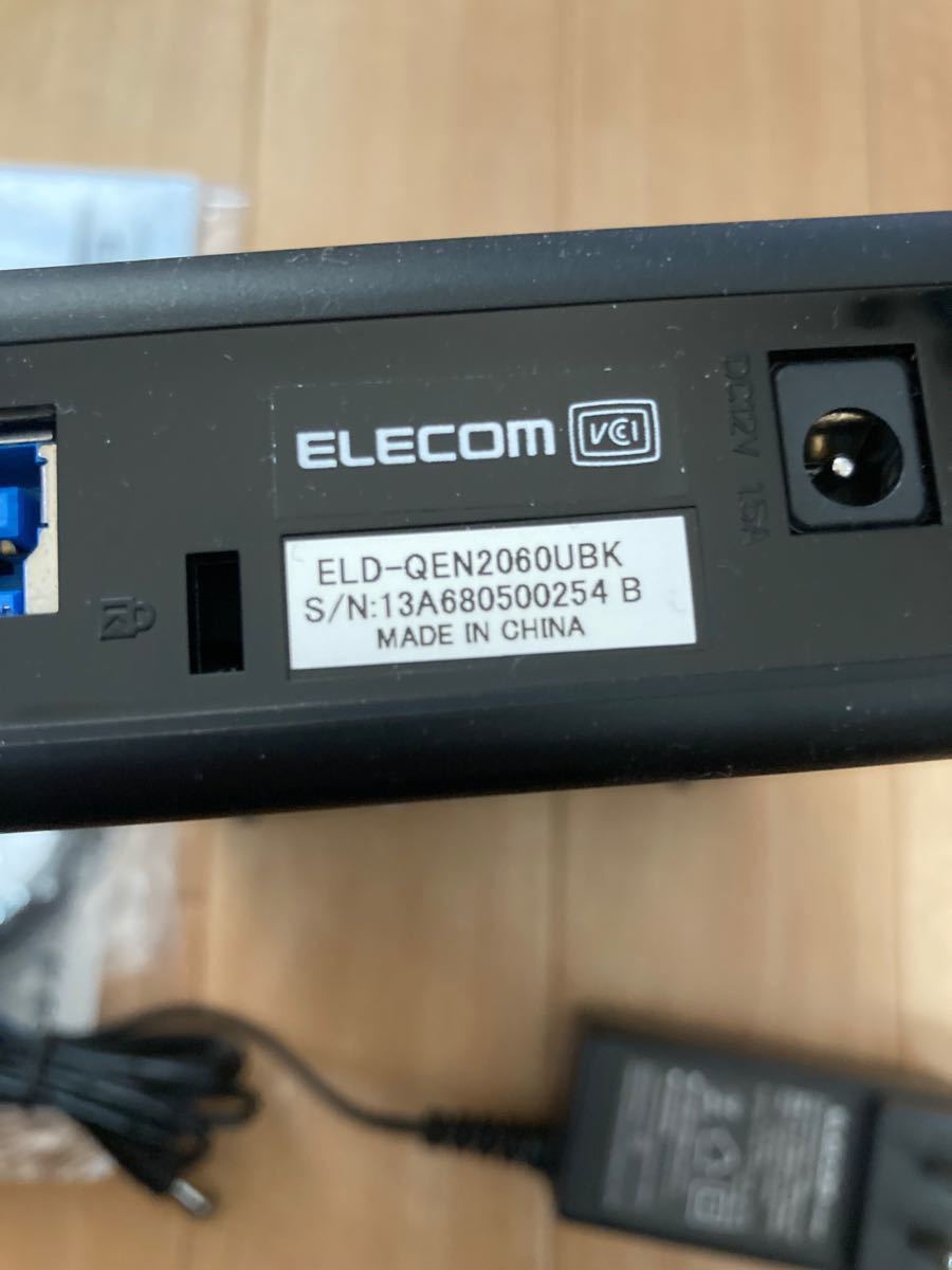 ELD-QEN2060UBK ELECOM 6TB HDD シーキューボルト