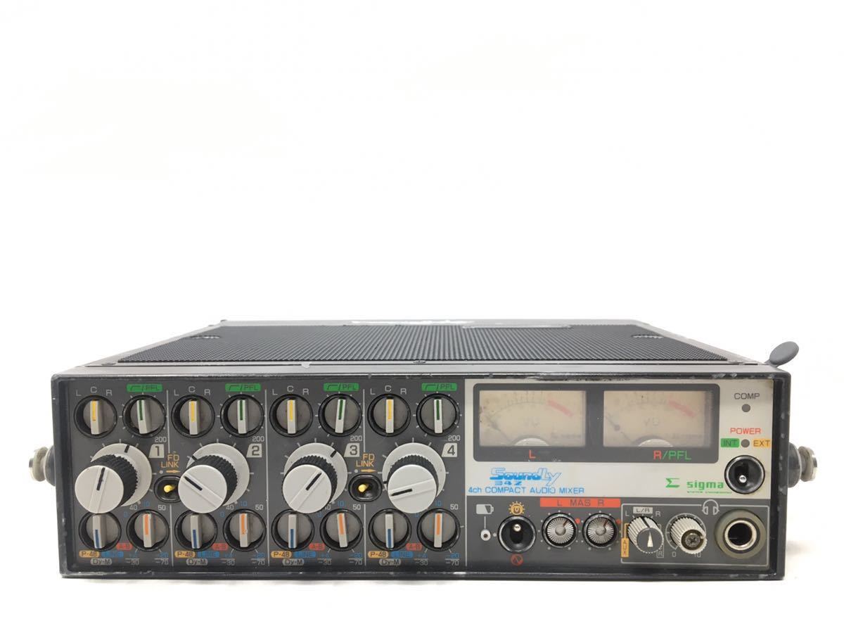 sigma Soundly SS-342 4ch コンパクトミキサー COMPACT AUDIO sigma Soundly SS-342 4ch コンパクトミキサー COMPACT AUDIO
