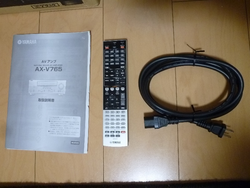 美品! YAMAHA ヤマハ AVアンプ AX-V765 リモコン付き! | www