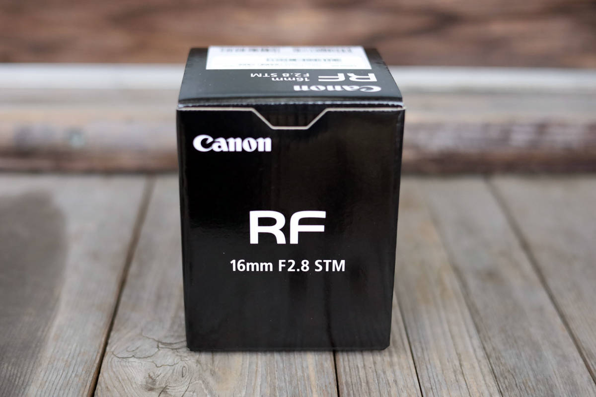 Canonキヤノン：RF16mm F2.8 STM
