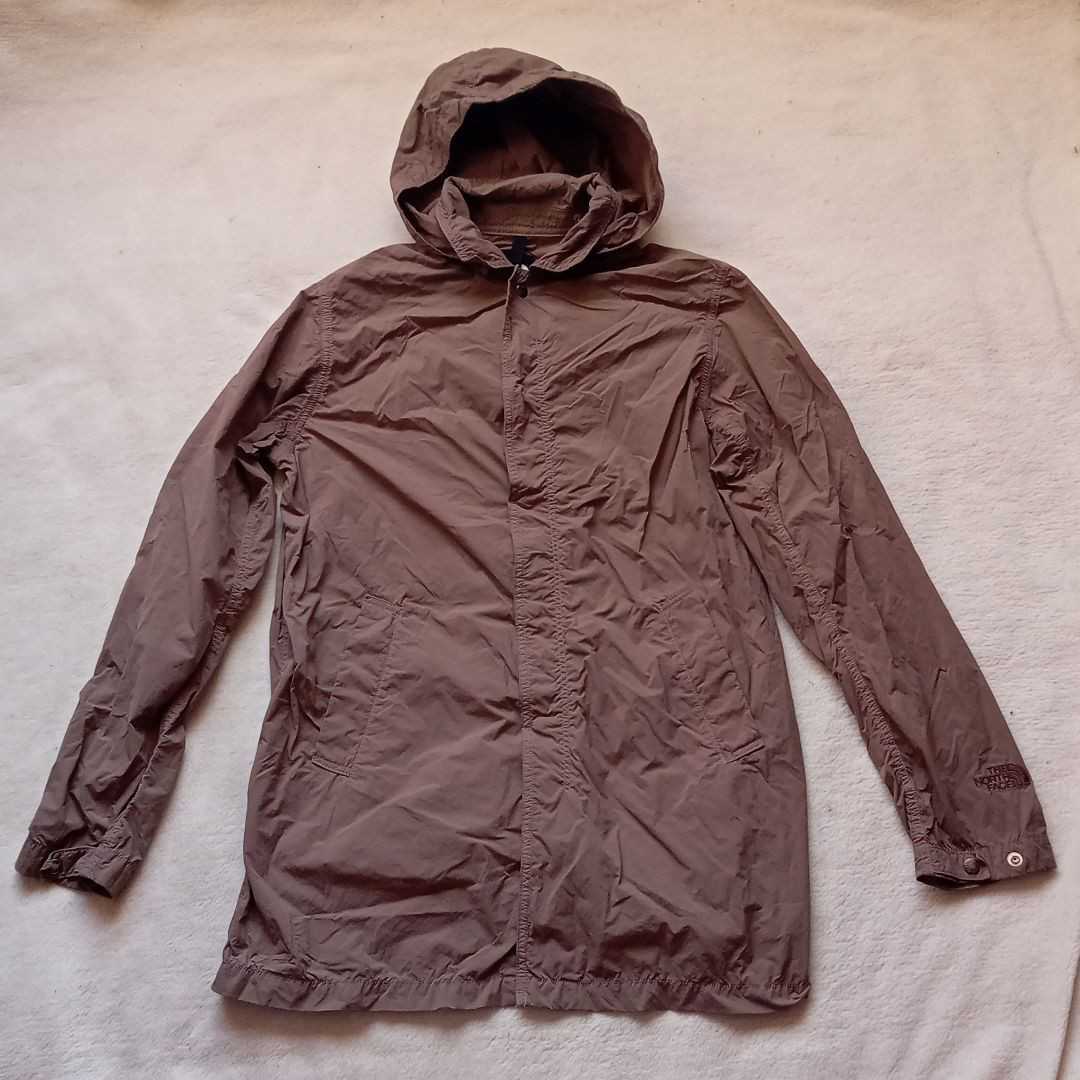 ノースフェイス ジャーニーズコート 茶 M★THE NORTH FACE レインコート スプリングコート ナイロンコート_画像1