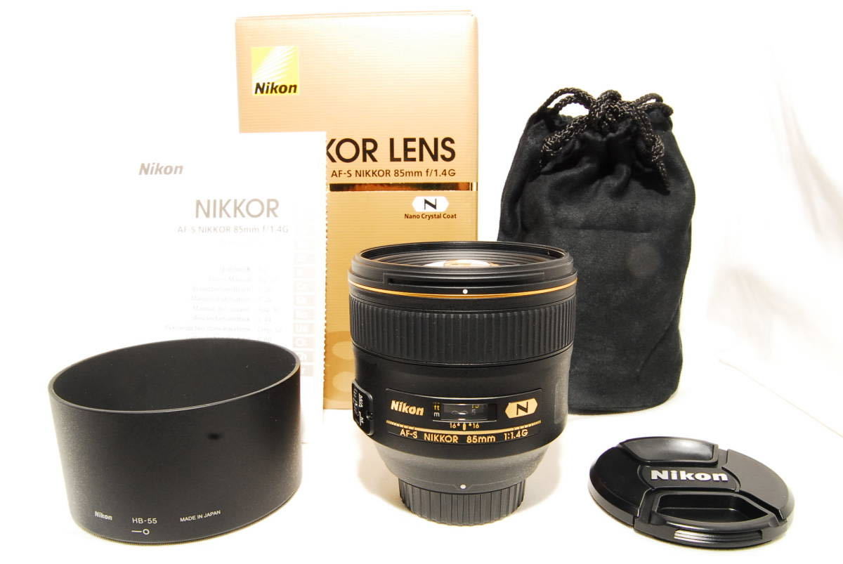 Nikon ニコン AF-S NIKKOR 85mm f/1.8G-