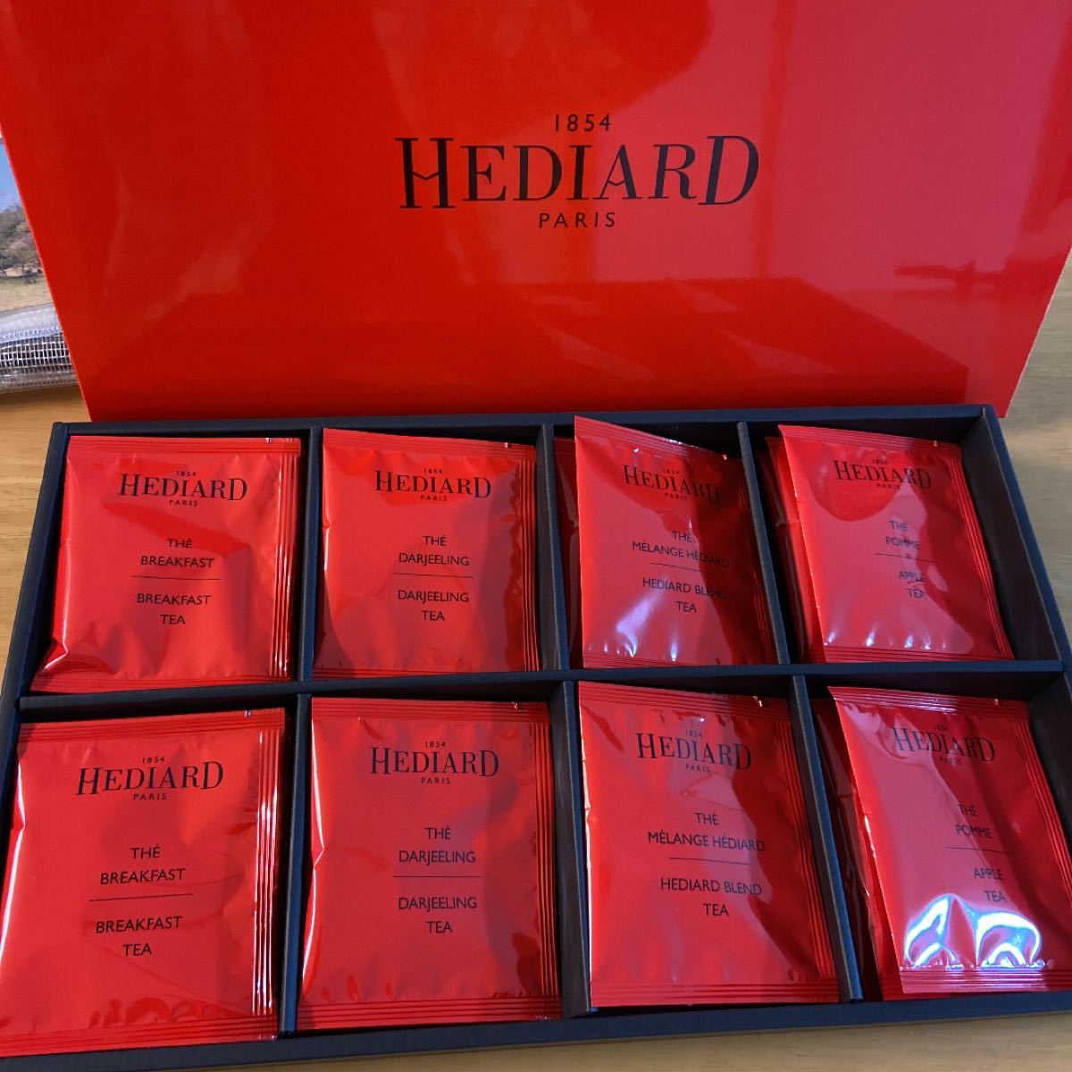 HEDIARD 紅茶 ティーバッグセット