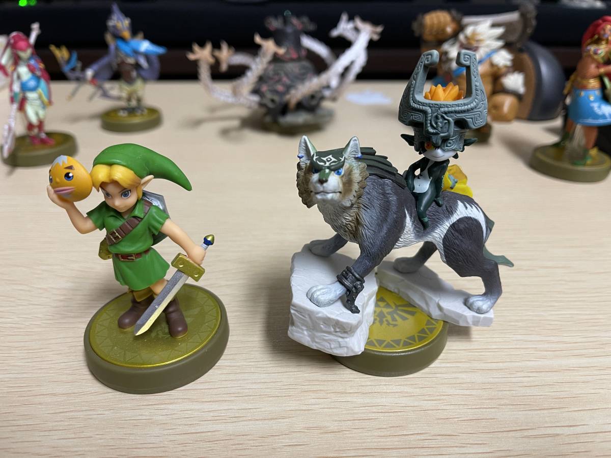 amiibo ゼルダの伝説 ブレスオブザワイルド セット ムジュラリンク