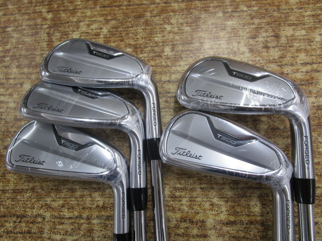 新品☆タイトリスト T200アイアン 6~P モーダス3 TOUR 105 硬さX☆日本