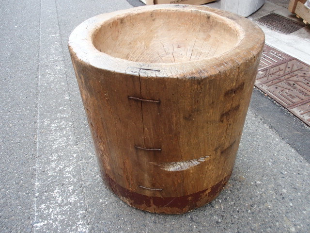 けやき臼 餅つき ジャンク -