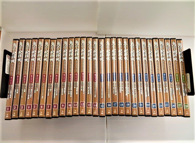 O015] 鬼平犯科帳 DVDコレクション 第１、２、３シリーズ １～２８巻
