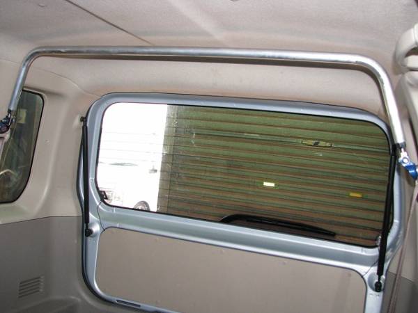 ek Wagon (H81,82W series ) rear pillar bar ( ceiling .... square type )( new goods boxed, including tax )